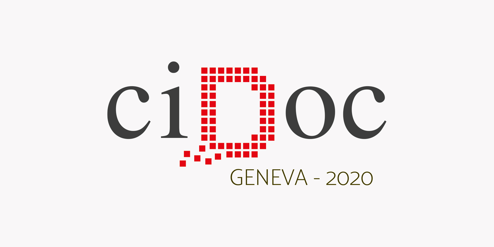 CIDOC Geneva 2020 Logo