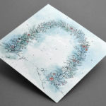 faire-part mariage hivernal romantique